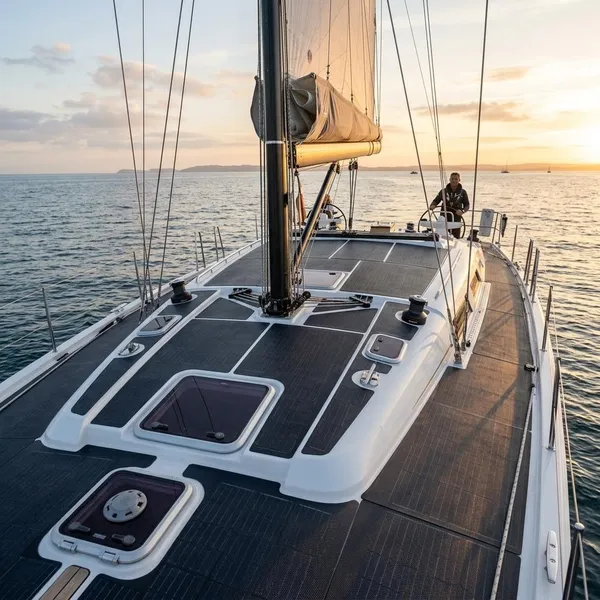 Hoeveel vermogen heb je met beloopbare zonnepanelen op een boot nodig