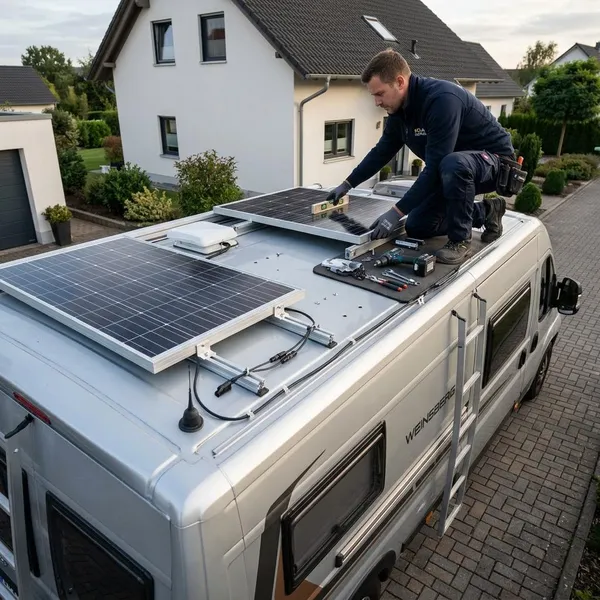 Wat je nodig hebt voor camper zonnepaneel montage