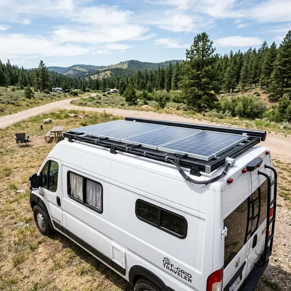 daglicht zonnepanelen voor camper met montage