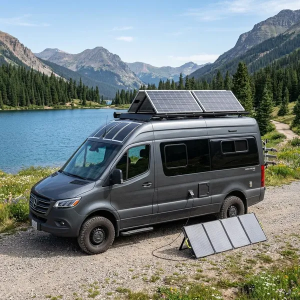 Wat een camper zonnepaneelset met montage bevat