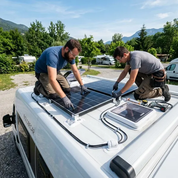 Welk type zonnepaneel het best op jouw camper past