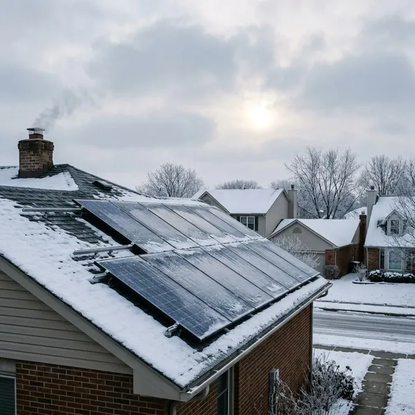doen zonnepanelen het in de winter