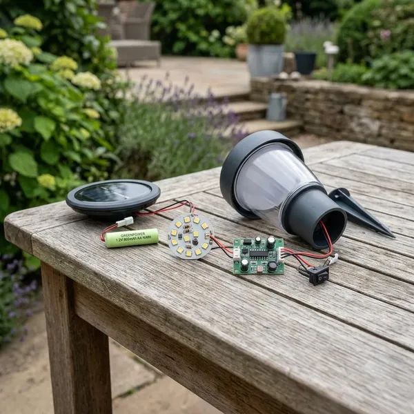 hoe werkt een solarlamp