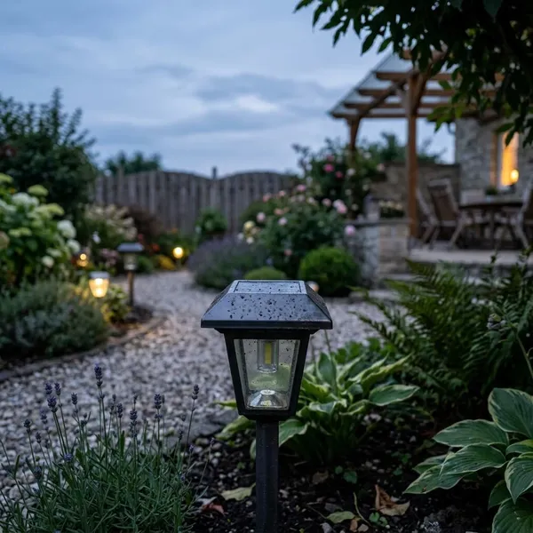Waar plaats je een solarlamp het best