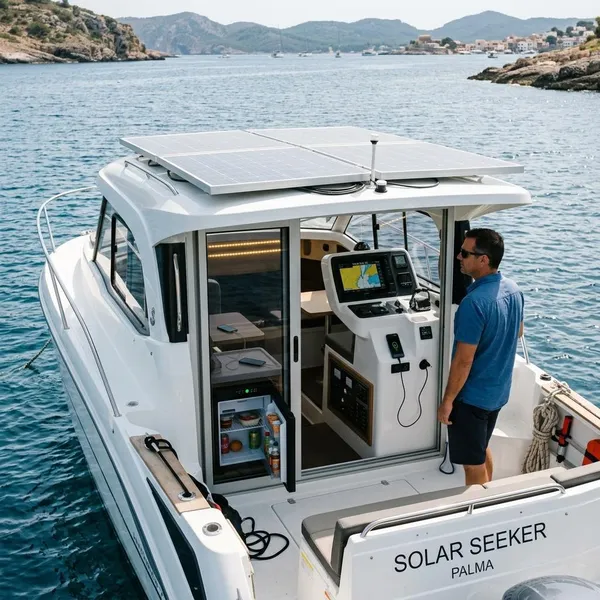 hoeveel watt zonnepaneel boot