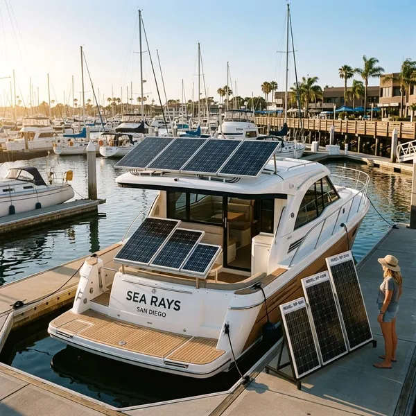 Welke verbruikers bepalen hoeveel watt zonnepaneel je boot nodig heeft