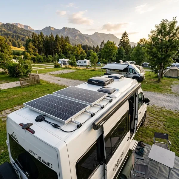 hoeveel zonnepanelen camper