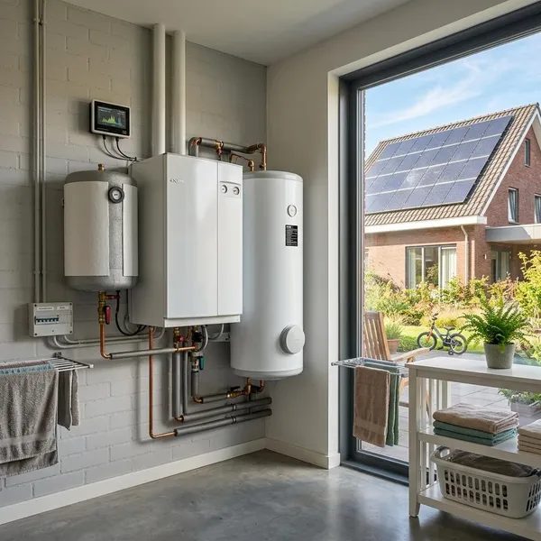 is een elektrische boiler interessant met zonnepanelen