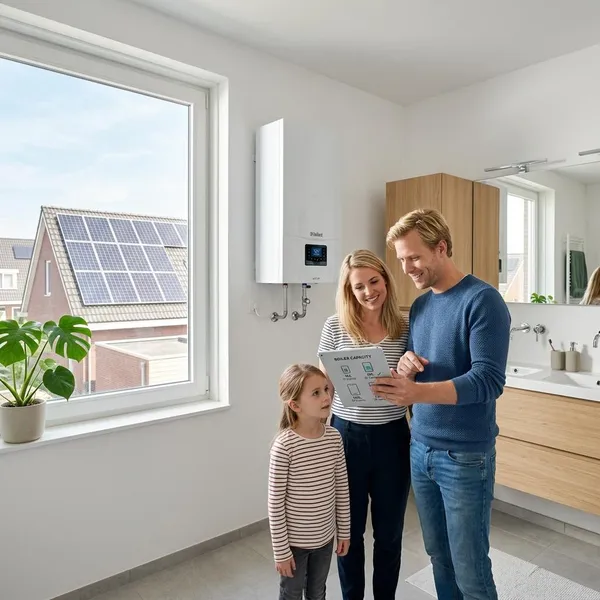 Elektrische boiler of warmtepompboiler met zonnepanelen