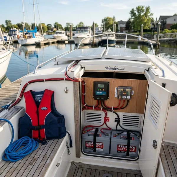 Welk type kleine zonnepanelen past het best op een boot