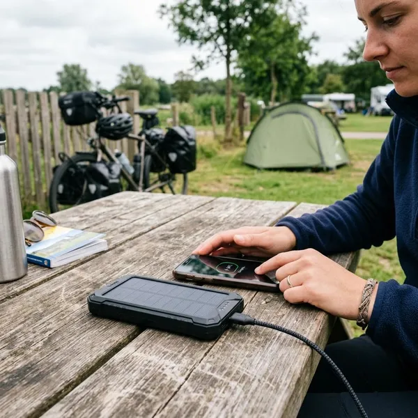 Voor wie een solar powerbank slim is