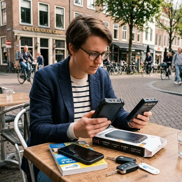 Hoe een solar powerbank in de praktijk werkt
