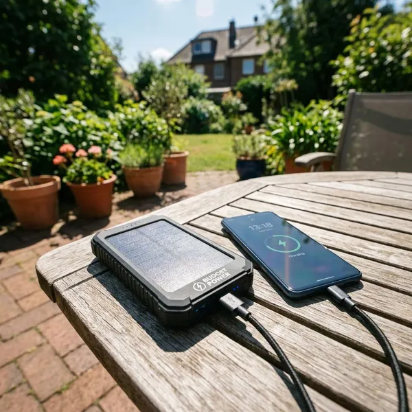 powerbank op zonne energie lidl