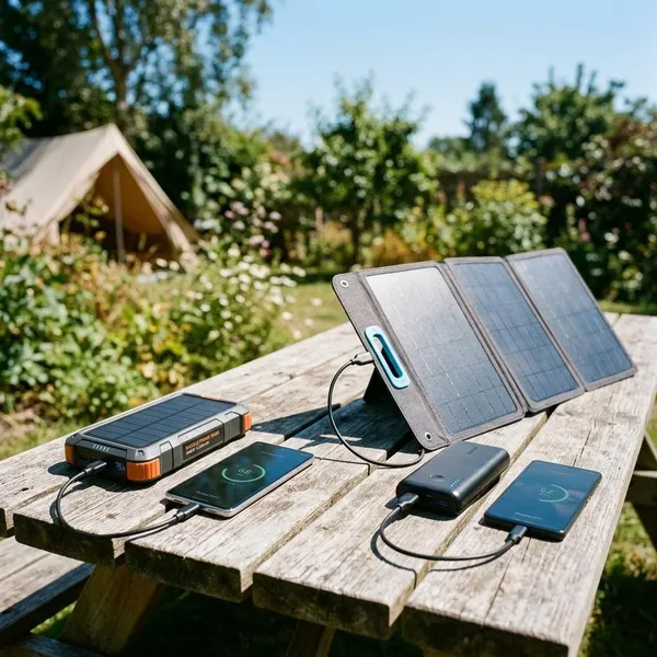 Hoe lang duurt een powerbank opladen met zonnepaneel?