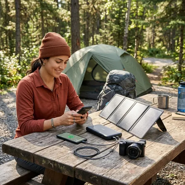 wat is een goede powerbank op zonne energie