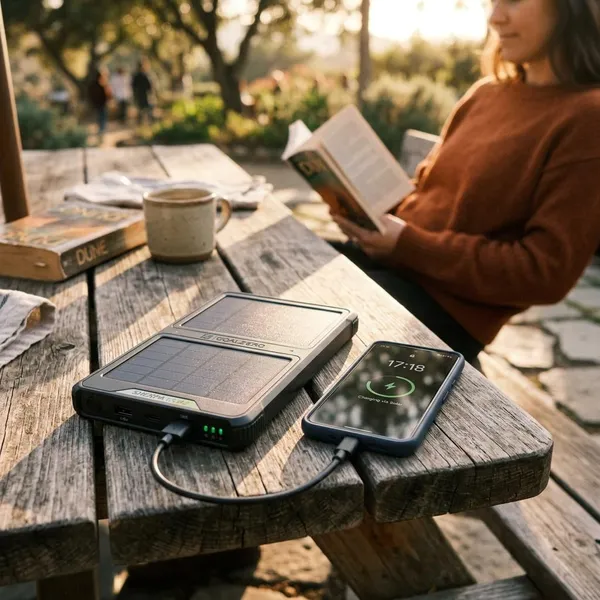 Wanneer een solar powerbank slim is