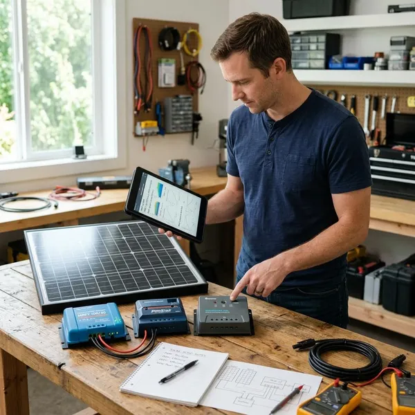Welke laadregelaar per zonnepaneelvermogen
