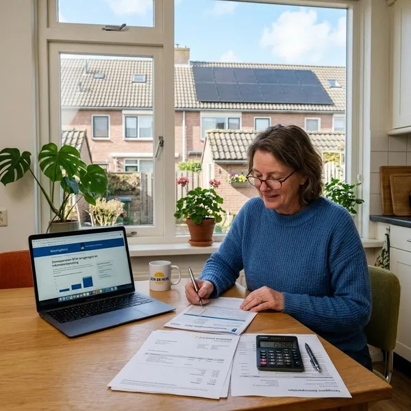 Kun je zonnepanelen opgeven bij de belastingaangifte