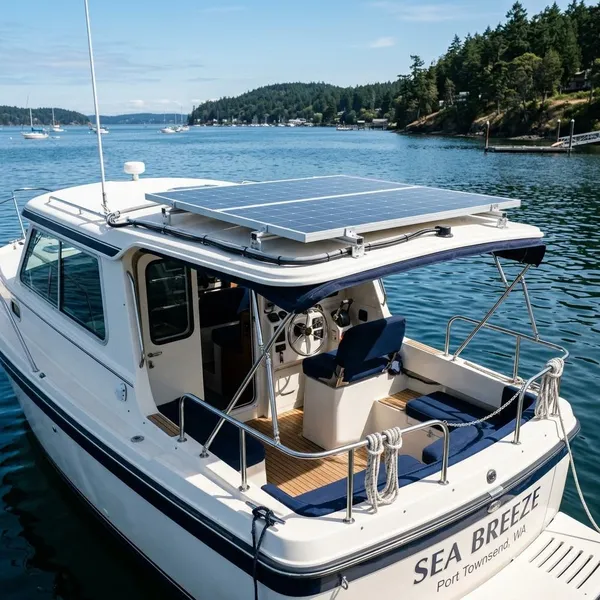 Welke laadregelaar past bij een zonnepaneel op een boot