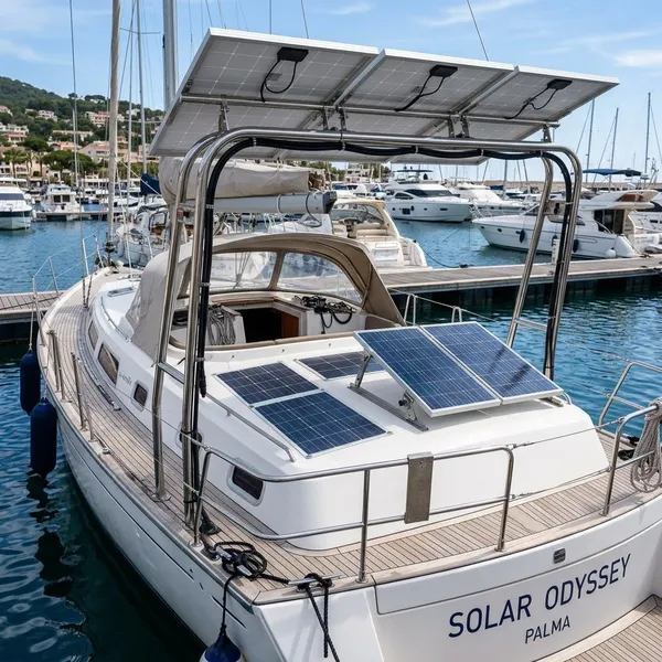 zonnepaneel bevestiging boot