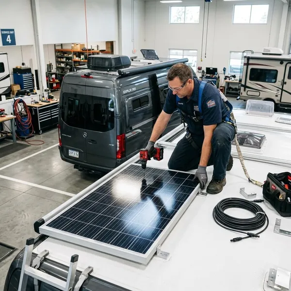 zonnepaneel camper laten installeren
