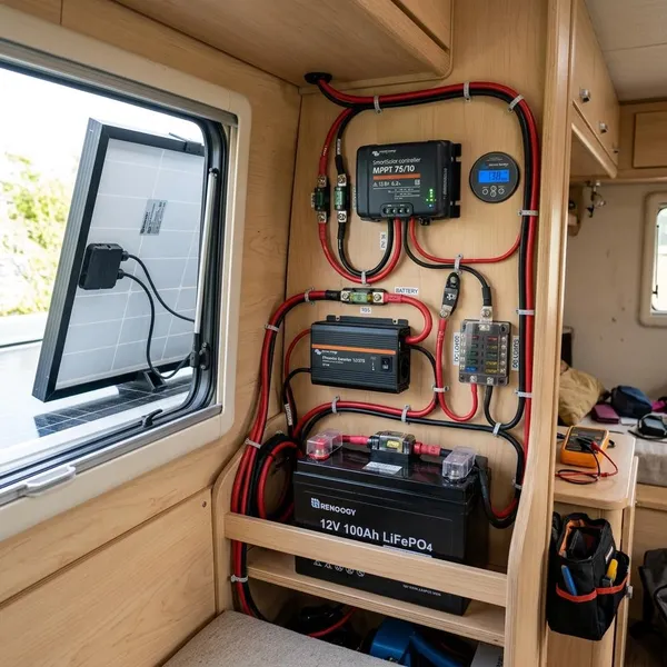 Wanneer je in een camper geen omvormer nodig hebt