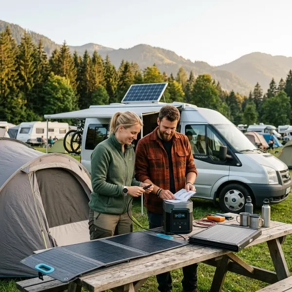 Hoeveel watt je op de camping nodig hebt