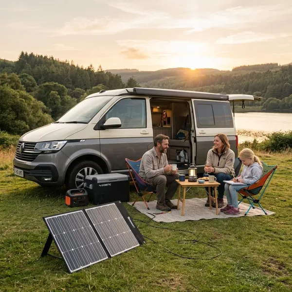 Waar je op let als je een zonnepaneel voor de camping koopt