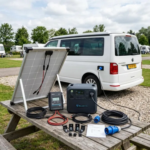 Zonnepaneel met stekker camper: wat bedoelen mensen daar meestal mee?