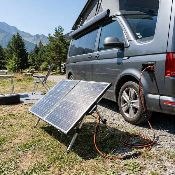 Welk type zonnepaneel met stekker past het best bij je camper?