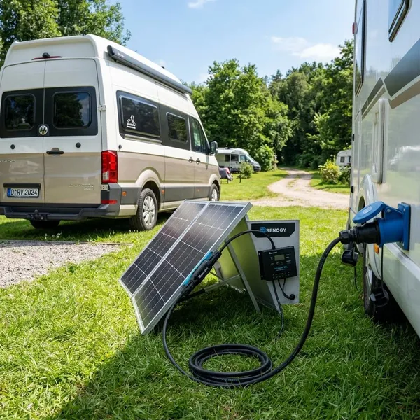 Hoeveel watt zonnepaneel met stekker heb je in je camper nodig?