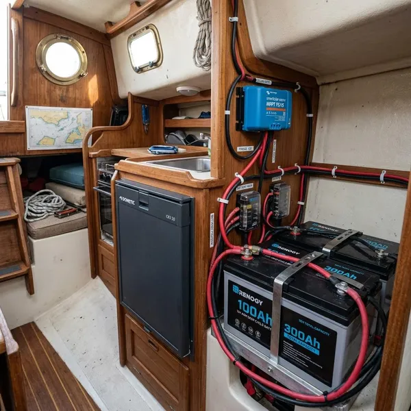 Hoeveel stroom verbruikt een bootkoelkast