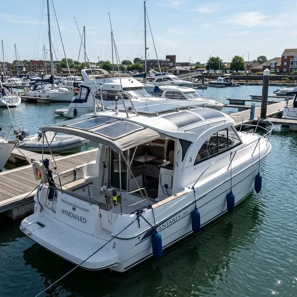 Wat kun je met zonnepanelen op boot voeden