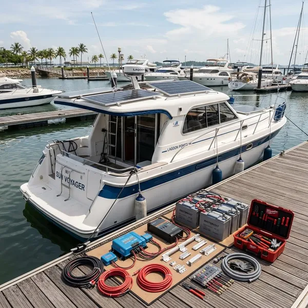 Welk zonnepaneel past het best op je boot